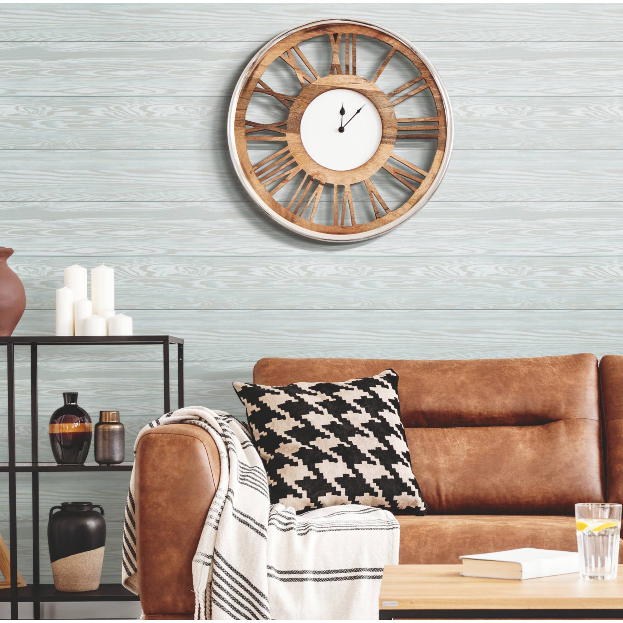 RoomMates Raised Shiplap Peel & Stick Wallpaper